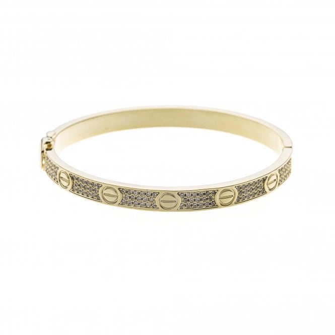 Love Gold Plated Bracelet - B1110
