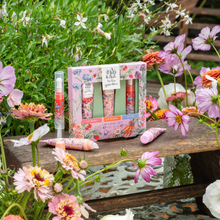 Load image into Gallery viewer, In The Garden-Lip Luxe Set (Lip Oil 4ml, Lip Butter Balm 15ml, Lip Glow 15ml)