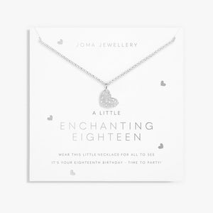 A LITTLE | ENCHANTING EIGHTEEN | Silver | Necklace