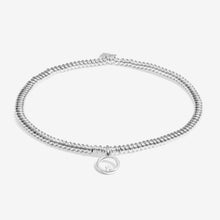 Load image into Gallery viewer, LABORATORY GROWN DIAMOND A LITTLE ONE IN A MILLION Silver Plated Bracelet 17.5cm stretch