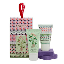 Load image into Gallery viewer, Cath Kidston Roots & Raindrops The Flower House (Body Wash 30ml, Body Cream 30ml & Shower Steamer 2 x 40g)