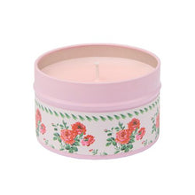 Load image into Gallery viewer, Cath Kidston Candles Coming Up Roses Candle Tin 100g (Pink)