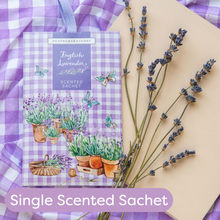 Load image into Gallery viewer, ENGLISH LAVENDER Single Scented Sachet