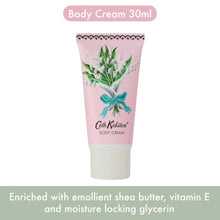 Load image into Gallery viewer, CK WILD FLOWERS WILD WOMEN Travel Beauty Pouch (Hand Cream 30ml, Body Cream 30ml, Body Wash 30ml, Scented Soap 100g)