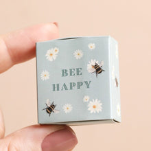 Load image into Gallery viewer, Tiny Matchbox Ceramic Bee Token
