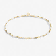 Load image into Gallery viewer, ANKLET PEARL Gold Plated Anklet 23cm stretch