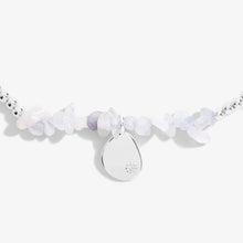 Load image into Gallery viewer, ANKLET BLUE AGATE Silver Plated Anklet