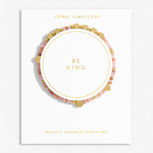 Load image into Gallery viewer, HAPPY LITTLE MOMENTS BE KIND Gold Plated Bracelet
