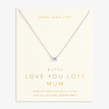 Load image into Gallery viewer, LOVE FROM YOUR LITTLE ONES  LOVE YOU LOTS MUM  Silver Plated  Necklace
