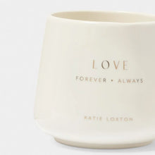Load image into Gallery viewer, PORCELAIN MUG LOVE 9cm x 11.5cm x 11.5cm