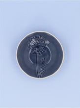 Load image into Gallery viewer, Stoneware Shallow Bowl 13cm - Blue Meadow

