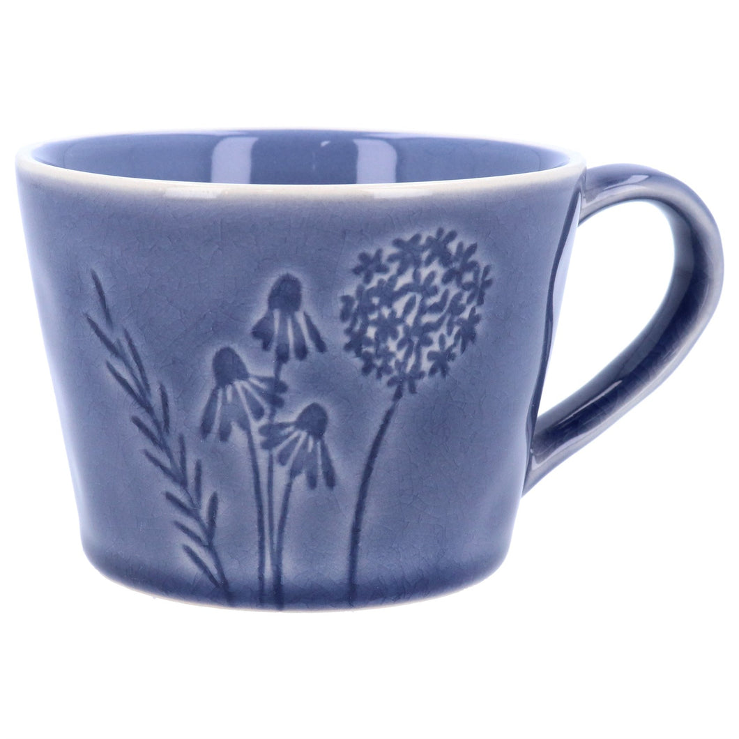 Stoneware Mug 7cm - Blue Meadow