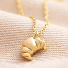 Load image into Gallery viewer, Croissant Pendant Necklace in Gold