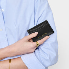 Load image into Gallery viewer, PERRI CARDHOLDER Black 7cm x 10cm x 0.1cm