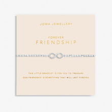 Load image into Gallery viewer, FOREVER YOURS YOU ARE ONE IN A MILLION Silver Bracelet 17.5cm stretch