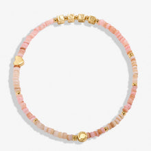 Load image into Gallery viewer, HAPPY LITTLE MOMENTS ANKLET LOVE LOVE LOVE Gold Plated Anklet 23cm stretch