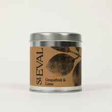 Load image into Gallery viewer, Grapefruit & Lime Scented Tin Candle
