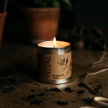 Load image into Gallery viewer, Bergamot & Nettle Scented Tin Candle