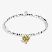 Load image into Gallery viewer, A LITTLE VIBES HELLO SUMMER Silver Plated Bracelet 17.5cm stretch