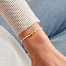 Load image into Gallery viewer, PRECIOUS MOMENTS LOVE YOU WITH ALL MY HEART Gold Plated Bracelet 18cm + 3cm extender