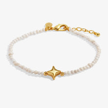 Load image into Gallery viewer, PRECIOUS MOMENTS FRIENDSHIPS ARE LIFE'S TREASURES Gold Plated Bracelet 18cm + 3cm extender
