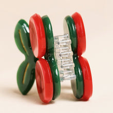 Load image into Gallery viewer, Mini Red Cherry Hair Clip