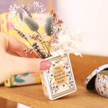 Load image into Gallery viewer, Ceramic Little Book of Flowers Buds Tiny Vase
