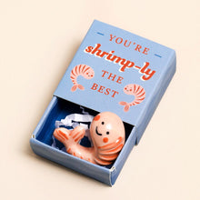 Load image into Gallery viewer, Tiny Ceramic Shrimp Token