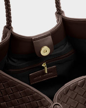 Load image into Gallery viewer, NOVA SMALL SHOULDER TOTE - Chocolate