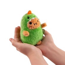 Load image into Gallery viewer, Mini Sitting Plush Toy Green Dino Ricespud Dinosaur