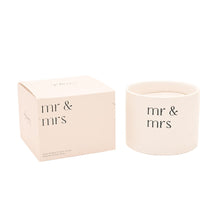 Load image into Gallery viewer, Amore Double Wick Candle - Mr & Mrs