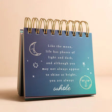 Load image into Gallery viewer, Celestial Positivity Desktop Flip Chart