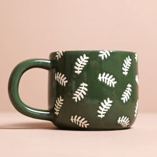 Load image into Gallery viewer, Ceramic Green Leafy Dad Mug