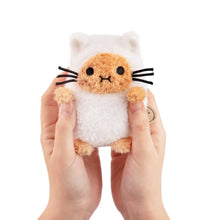 Load image into Gallery viewer, Mini Sitting Plush Toy White Cat Ricespud Cat Potato