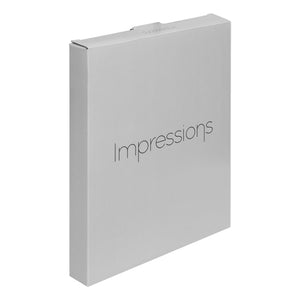 Impressions Silverplated Photo Frame White Border 4" x 6"