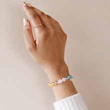 Load image into Gallery viewer, Inner Peace Semi-Precious Stone Beaded Bracelet in Yellow
