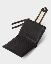 Load image into Gallery viewer, HALLIE PURSE Black 9.5cm x 12.5cm x 1.2cm