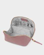 Load image into Gallery viewer, SOHO MEDIUM MAKE UP / WASH BAG Deep Rose 11.5cm x 21cm x 11.5cm