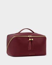 Load image into Gallery viewer, SOHO LARGE MAKE UP WASH BAG Cherry 14cm x 25cm x 14cm