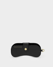 Load image into Gallery viewer, EVERYDAY GLASSES CASE Black 17cm x 8.4cm
