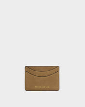 Load image into Gallery viewer, ALBA CARDHOLDER Caramel Suedette 7cm x 10cm