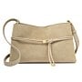 Load image into Gallery viewer, LORI CROSSBODY BAG Desert Sand Suedette 16cm x 27cm x 7.5cm