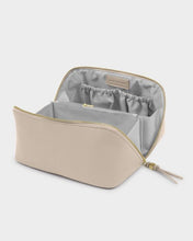 Load image into Gallery viewer, SOHO LARGE MAKE UP / WASH BAG Oyster 14cm x 25cm x 14cm
