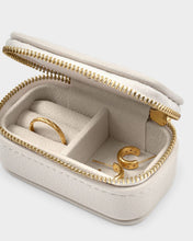 Load image into Gallery viewer, MINI JEWELLERY BOX Off White 8.5cm x 5cm x 4.5cm