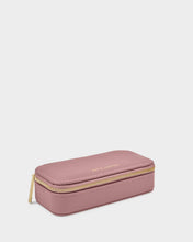 Load image into Gallery viewer, MEDIUM JEWELLERY BOX Deep Rose 16cm x 7.5cm x 4.7cm