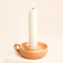 Load image into Gallery viewer, Star Quote Mini Candle Holder