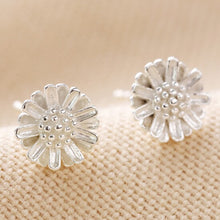 Load image into Gallery viewer, Sterling Silver Daisy Flower Studs