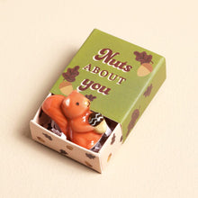 Load image into Gallery viewer, Tiny Matchbox Ceramic Squirrel Token