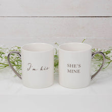 Load image into Gallery viewer, Amore Mug Gift Set Pair - I&#39;m His She&#39;s Mine
