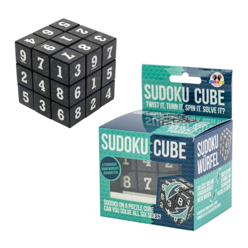 Sudoku Cube - Zebra Blush